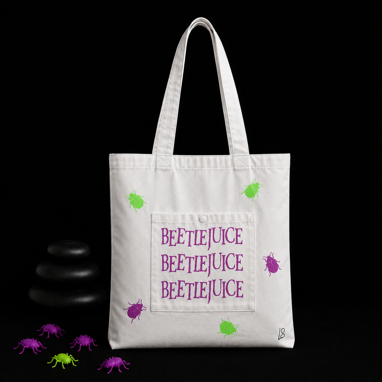LARVA WHITE VERSION (TOTE BAGS)