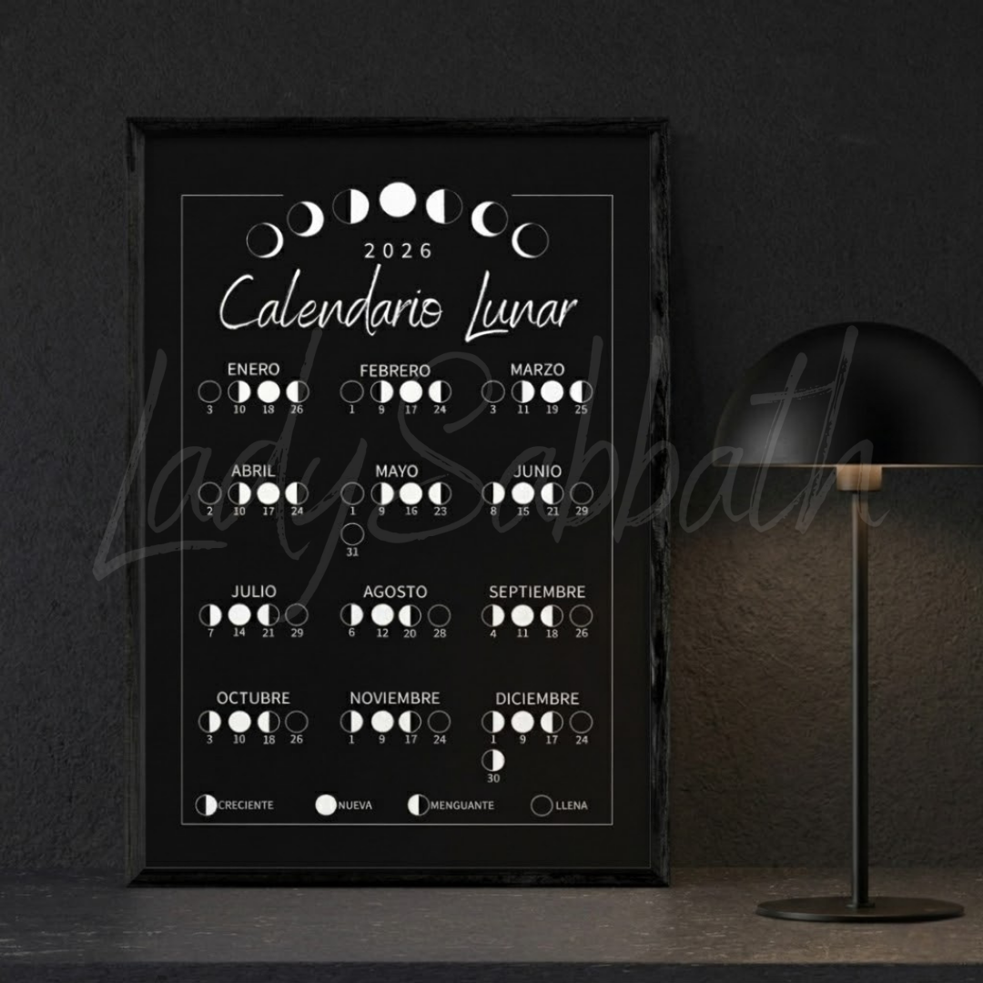 CALENDARIO LUNAR (DESCARGABLE EN PDF)
