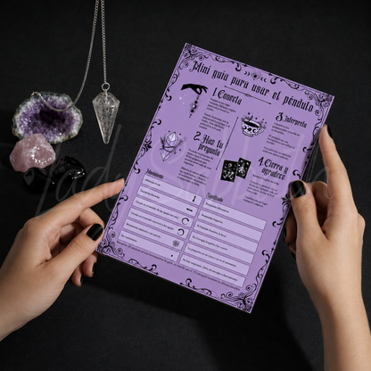 MINI GUÍA PARA USAR EL PÉNDULO (DESCARGABLE EN PDF)