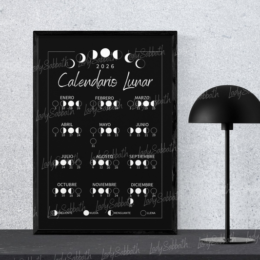 CALENDARIO LUNAR (DESCARGABLE EN PDF)